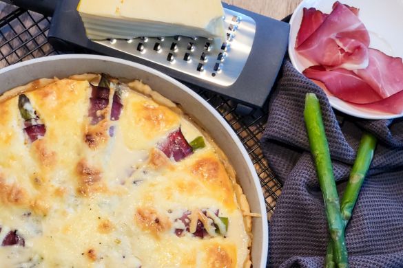 Spargelquiche